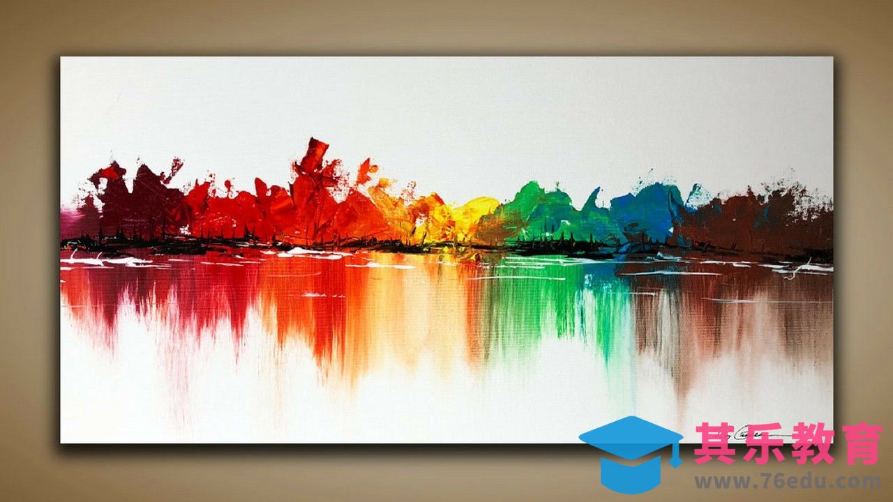 国外大神3分钟教你DIY抽象装饰画01[虎课网最新视频教程][免费高清MP4教程全集 ]-第1张图片-我要自学网