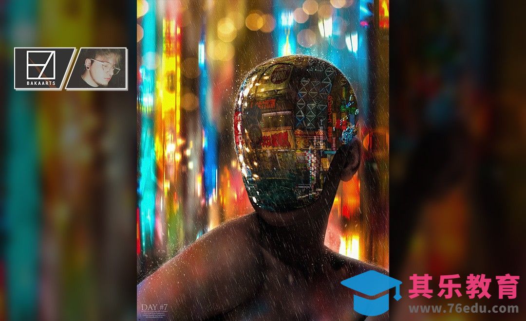 PS-戴面具的女孩科幻概念合成[虎课网最新视频教程][免费高清MP4教程全集 ]-第1张图片-我要自学网