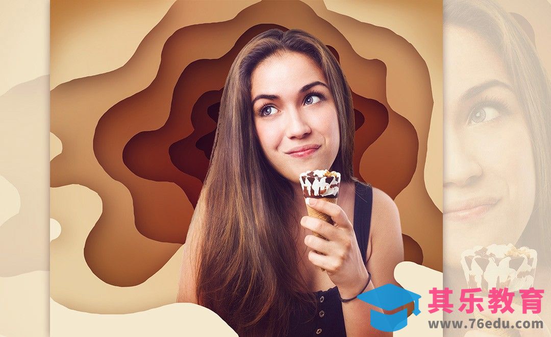 PS-特效合成+人像精修-打造多层次空间感[虎课网平面设计视频教程][图片排版配色MP4高清全集 ]-第1张图片-我要自学网