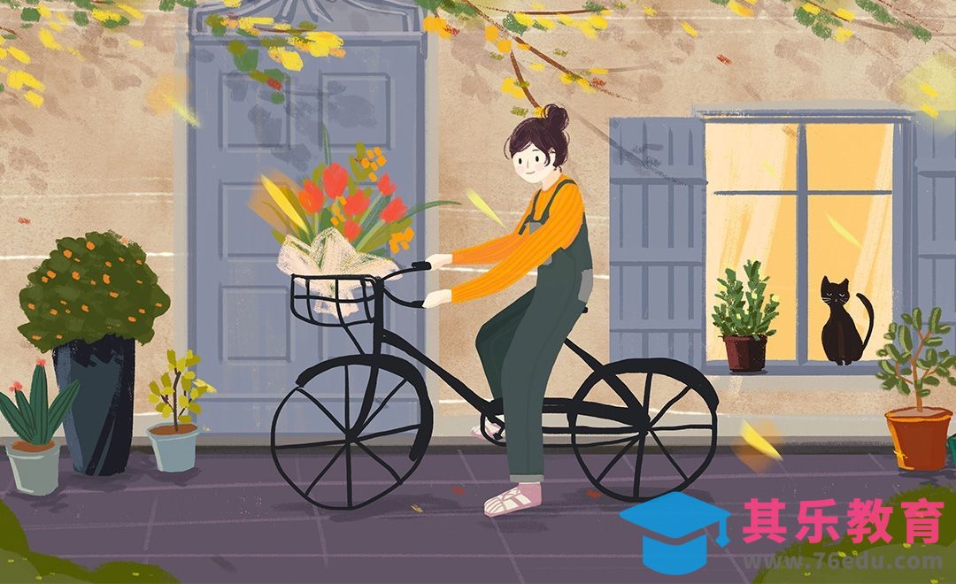 PS-板绘插画-秋日清新女孩人物场景绘画[虎课网绘画插画视频教程][ipad商业插画MP4教程全集 ]-第1张图片-我要自学网