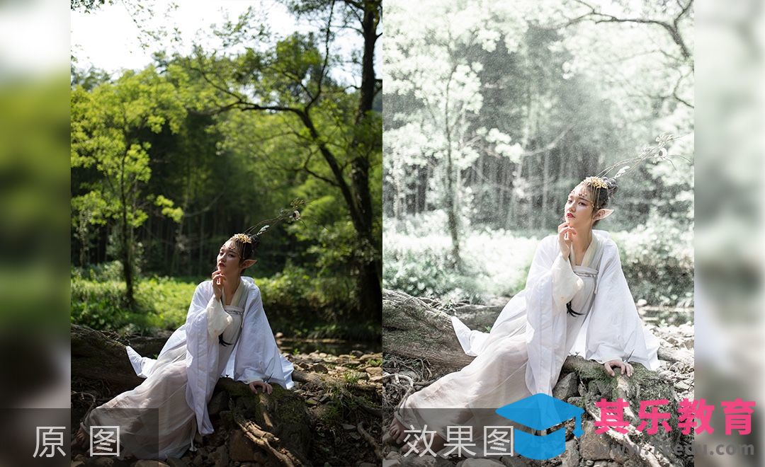 PS-夏日外景人像雪景打造[虎课网手机摄影入门视频教程][MP4产品摄影教程全集 ]-第1张图片-我要自学网