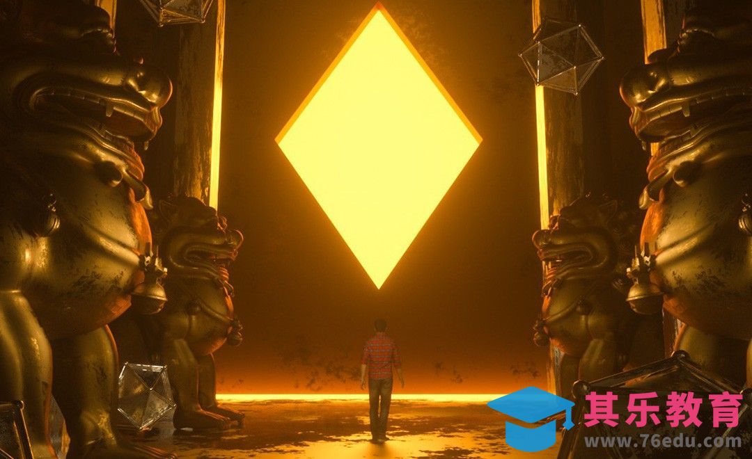 C4D+OC-光暗表现场景[虎课网C4D设计视频教程][产品数码建模MP4教程全集 ]-第1张图片-我要自学网