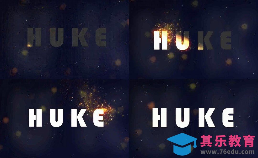 AE-火焰文字动效制作[虎课网影视动画制作视频教程][MP4影视拍摄教程全集 ]-第1张图片-我要自学网