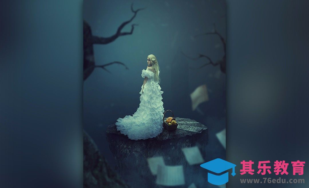 PS-寂静迷雾-超现实[平面设计视频教程][海报设计MP4高清全集 ]-第1张图片-我要自学网