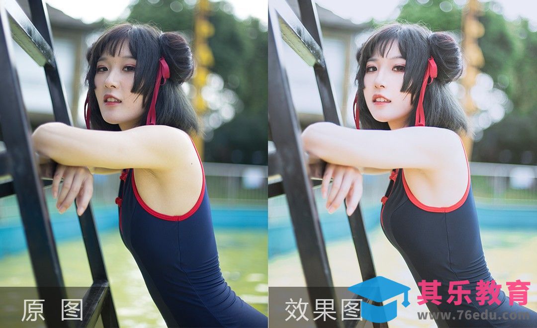 PS-泳装小清新人像后期教学[虎课网手机摄影入门视频教程][MP4产品摄影教程全集 ]-第1张图片-我要自学网