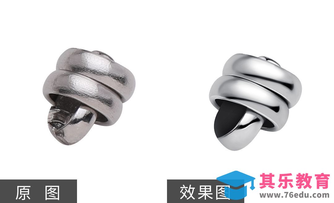 PS-银质珠宝首饰精修[虎课网电商产品精修视频教程][最新PS修图教程全集MP4 ]-第1张图片-我要自学网