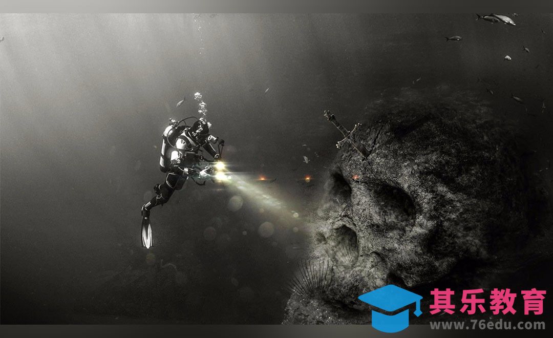 PS-海洋遗迹探索[平面设计视频教程][海报设计MP4高清全集 ]-第1张图片-我要自学网