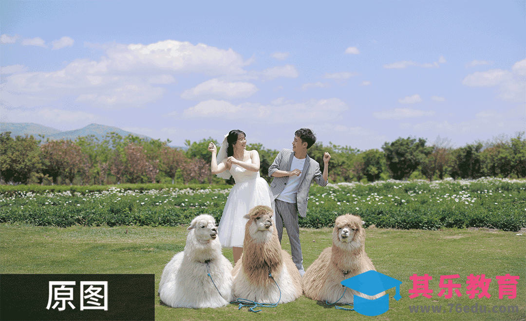 PS-羊驼城堡小清新人像摄影合成[虎课网手机摄影入门视频教程][MP4产品摄影教程全集 ]-第1张图片-我要自学网