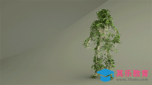 C4D-藤蔓人特效[虎课网影视动画制作视频教程][MP4影视拍摄教程全集 ]-第1张图片-我要自学网