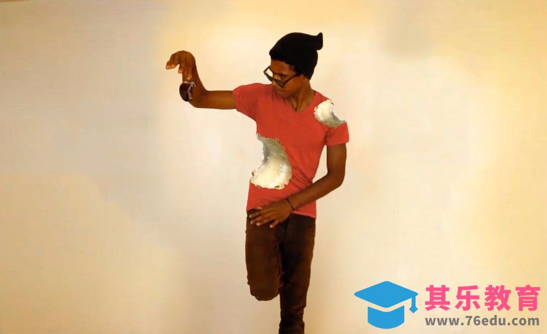 PS-2分钟制作被苹果咬掉的身体[平面设计视频教程][海报设计MP4高清全集 ]-第1张图片-我要自学网