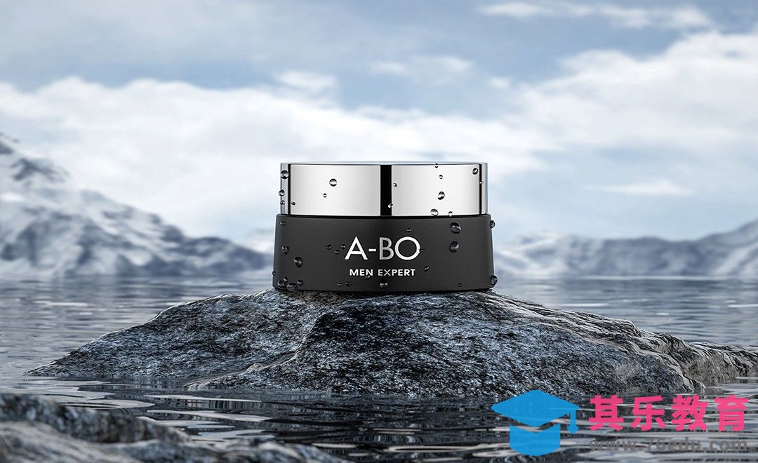 C4D+OC 男士保湿霜场景[虎课网C4D设计视频教程][产品数码建模MP4教程全集 ]-第1张图片-我要自学网