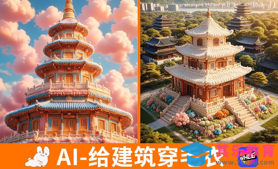 AI-给建筑穿毛衣[虎课网AICG人工智能视频教程][MP4高清全集 ]-第1张图片-我要自学网