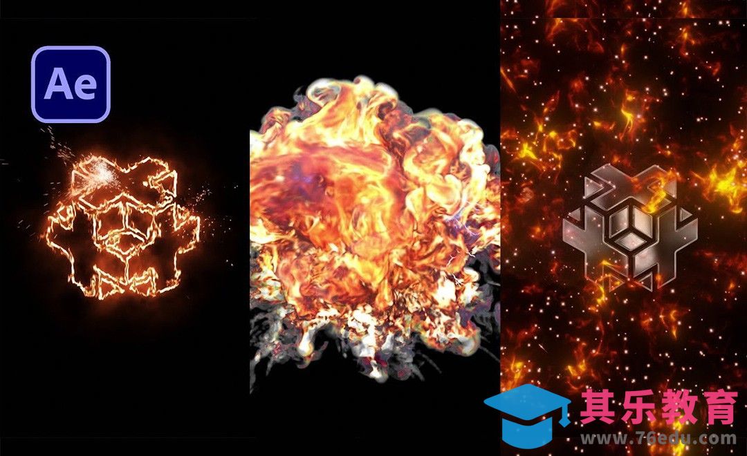 AE-爆炸特效logo动画制作[虎课网最新视频教程][免费高清MP4教程全集 ]-第1张图片-我要自学网