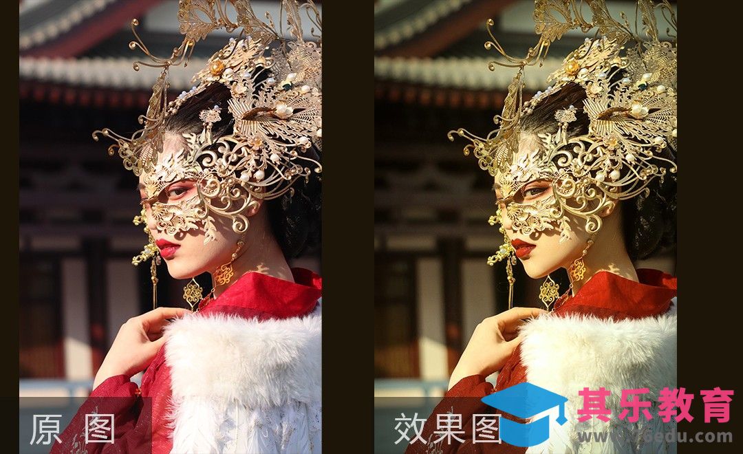 PS-古风人像电影色调修图[虎课网手机摄影入门视频教程][MP4产品摄影教程全集 ]-第1张图片-我要自学网