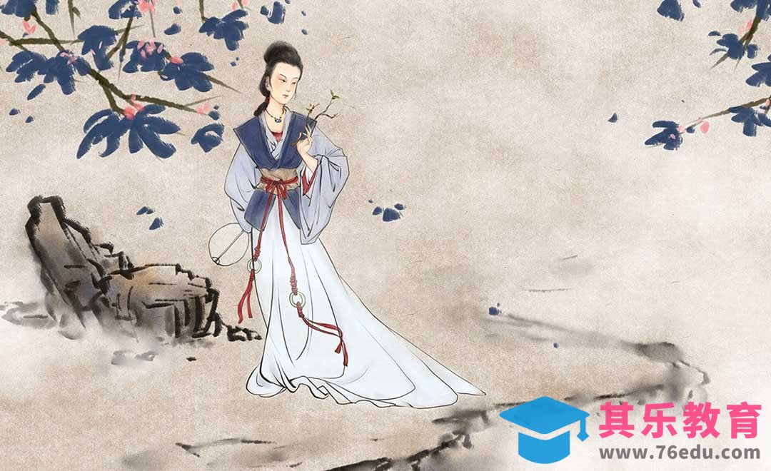 PS-板绘-水墨风格仕女图[虎课网绘画插画视频教程][ipad商业插画MP4教程全集 ]-第1张图片-我要自学网