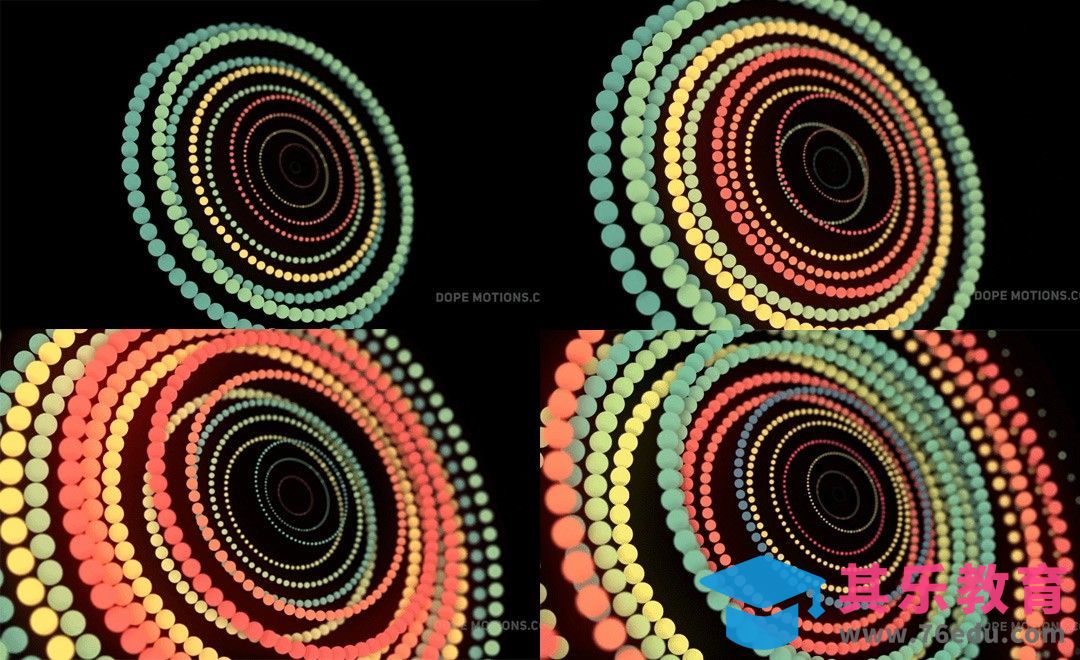 AE-粒子光圈震动效果[虎课网最新视频教程][免费高清MP4教程全集 ]-第1张图片-我要自学网