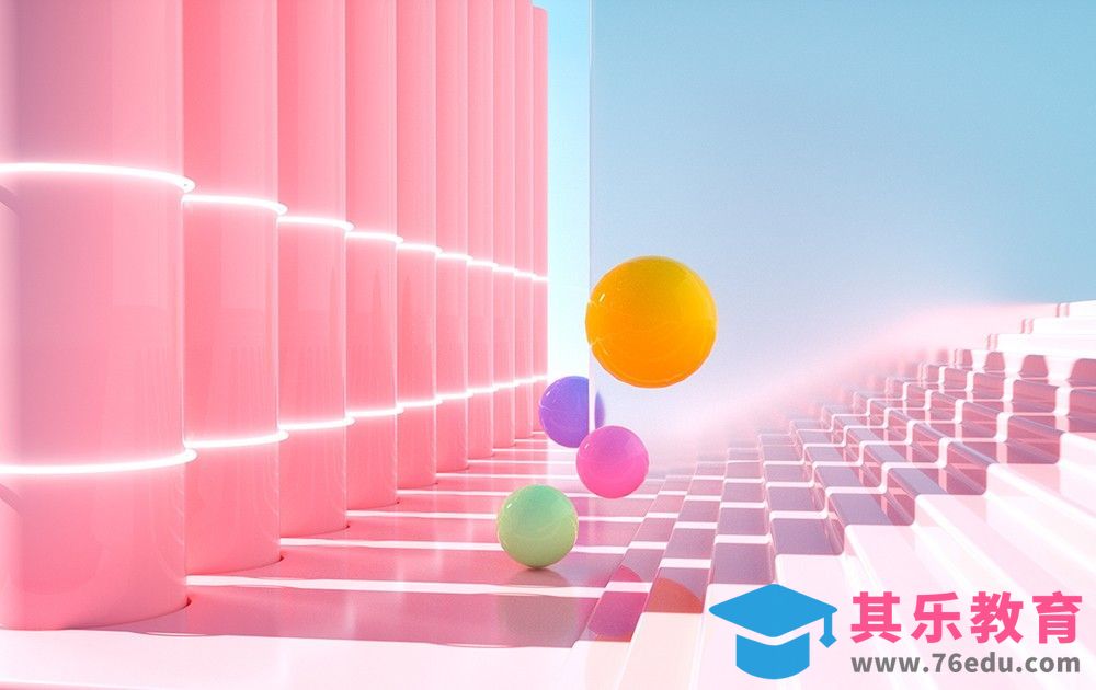 C4D+PS-粉色清新场景制作[虎课网C4D设计视频教程][产品数码建模MP4教程全集 ]-第1张图片-我要自学网