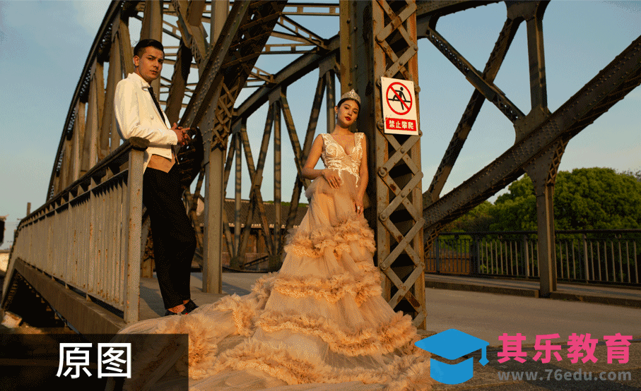 PS-影楼样片上海大桥调色详解[虎课网手机摄影入门视频教程][MP4产品摄影教程全集 ]-第1张图片-我要自学网