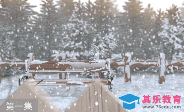 C4D-圣诞快乐场景-外景搭建[虎课网影视动画制作视频教程][MP4影视拍摄教程全集 ]-第1张图片-我要自学网