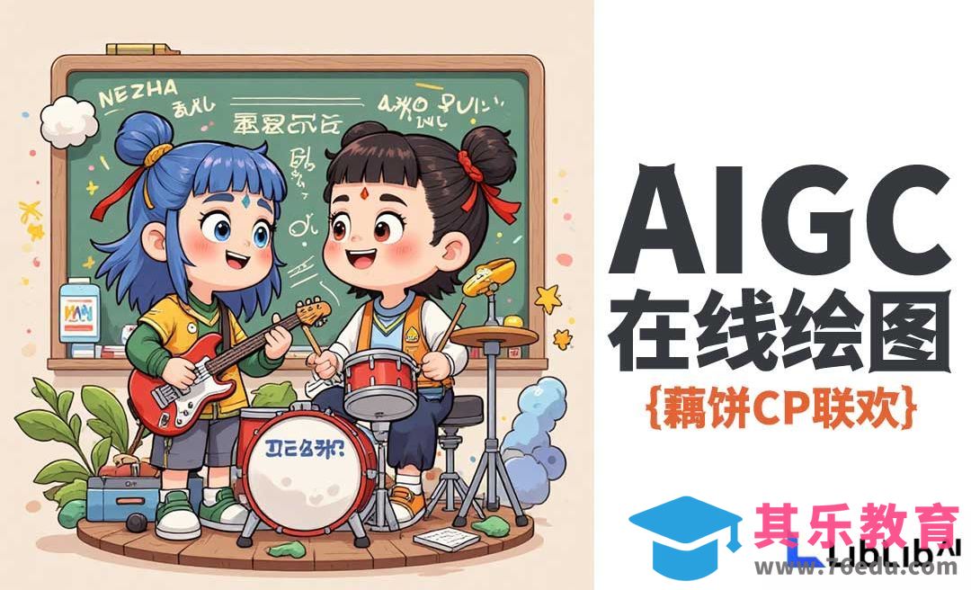 AIGC-liblib在线快速生成图片-藕饼CP联欢[虎课网AICG人工智能视频教程][MP4高清全集 ]-第1张图片-我要自学网