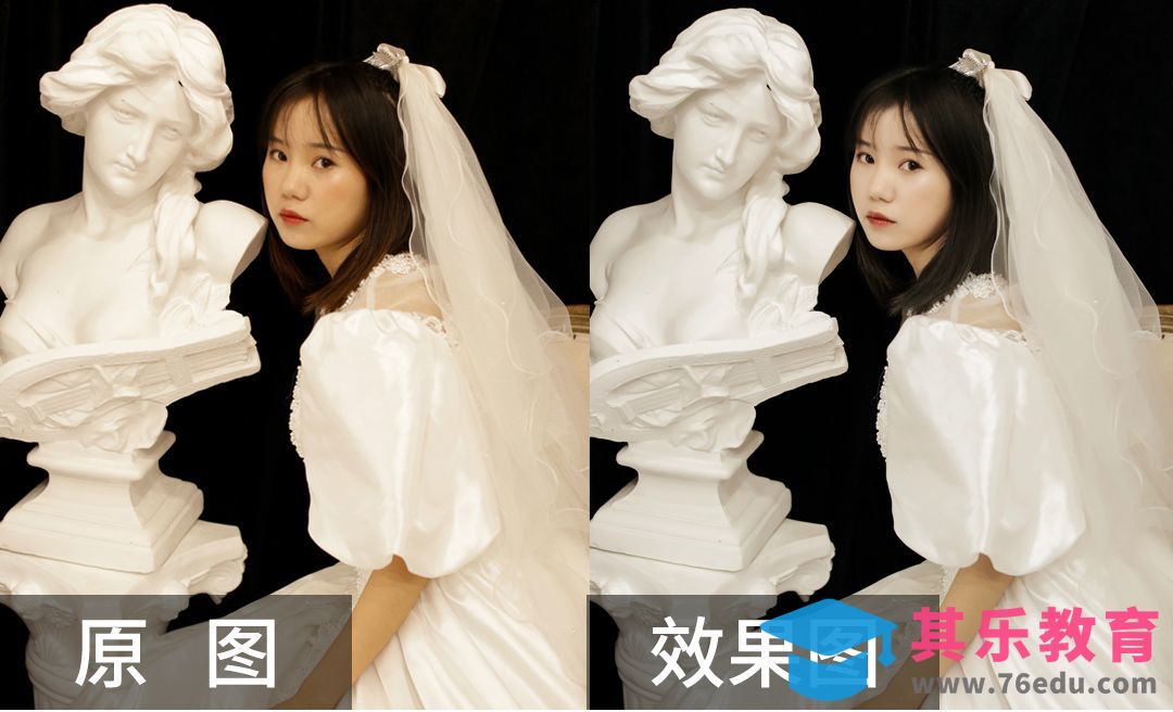 PS-少女个人婚纱写真人像精修[虎课网手机摄影入门视频教程][MP4产品摄影教程全集 ]-第1张图片-我要自学网