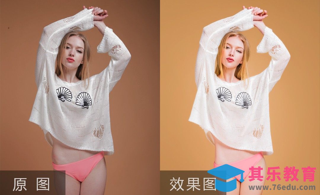 PS-电商罩衫模特写真精修[虎课网手机摄影入门视频教程][MP4产品摄影教程全集 ]-第1张图片-我要自学网