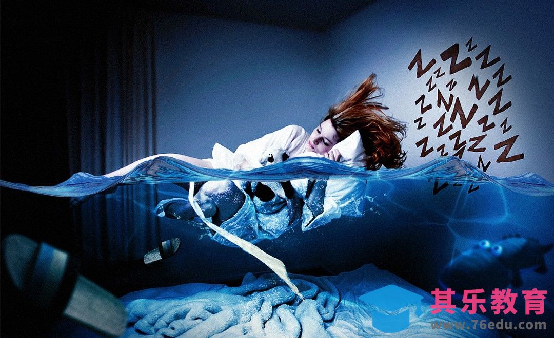 PS-水中游-梦幻合成[平面设计视频教程][海报设计MP4高清全集 ]-第1张图片-我要自学网