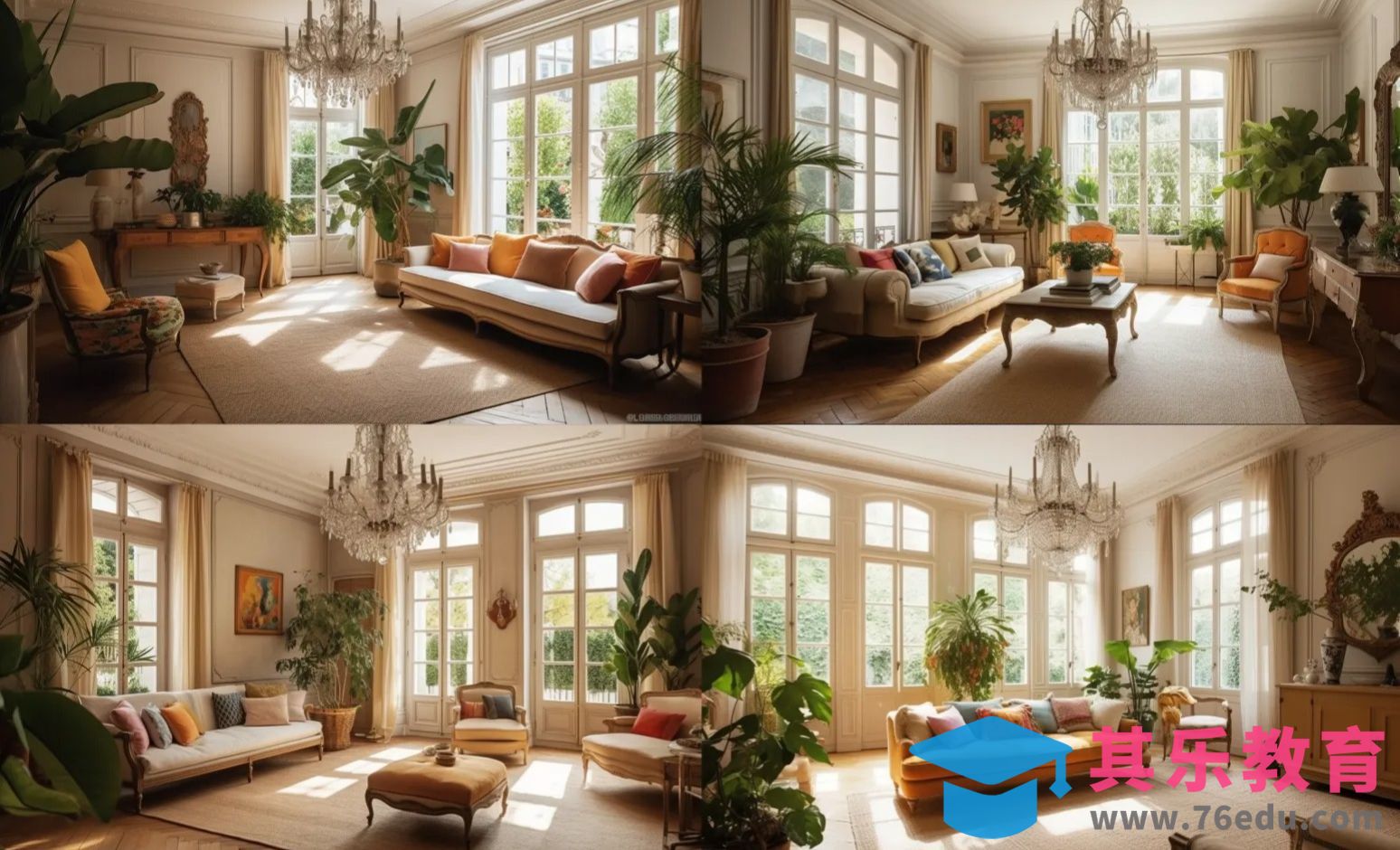 Midjourney-快速生成可商用的室内场景[虎课网AICG人工智能视频教程][MP4高清全集 ]-第1张图片-我要自学网