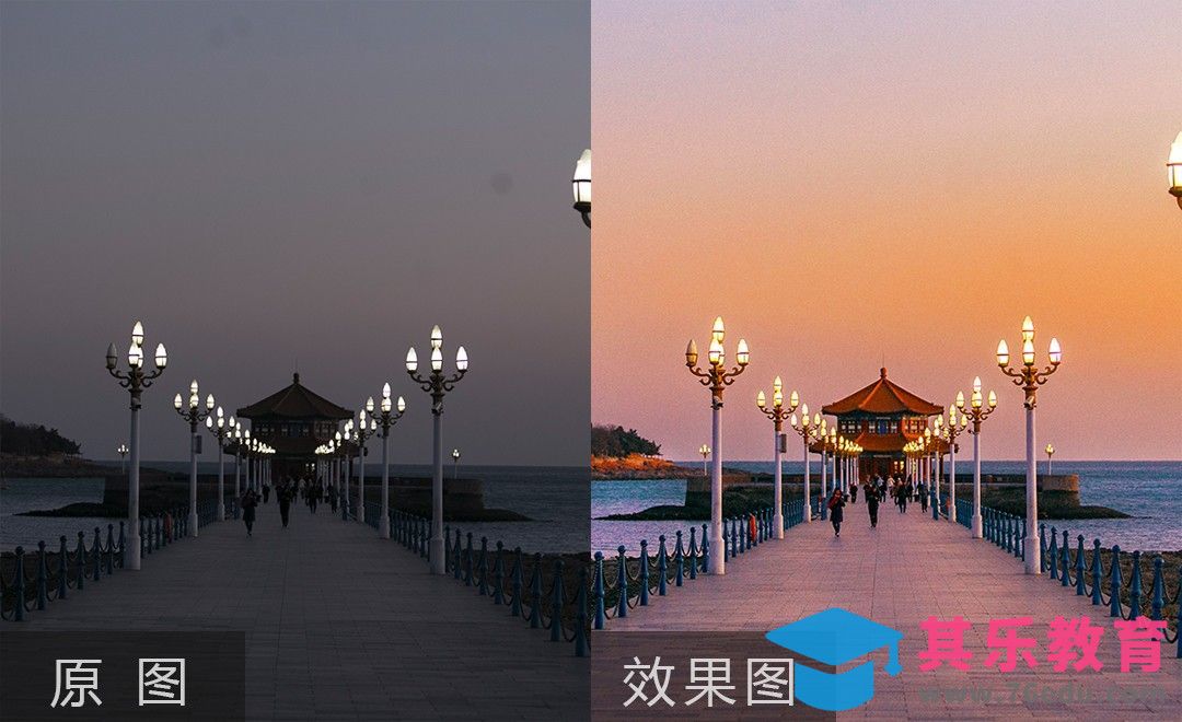 PS-城市风光废片后期色调修复[虎课网手机摄影入门视频教程][MP4产品摄影教程全集 ]-第1张图片-我要自学网