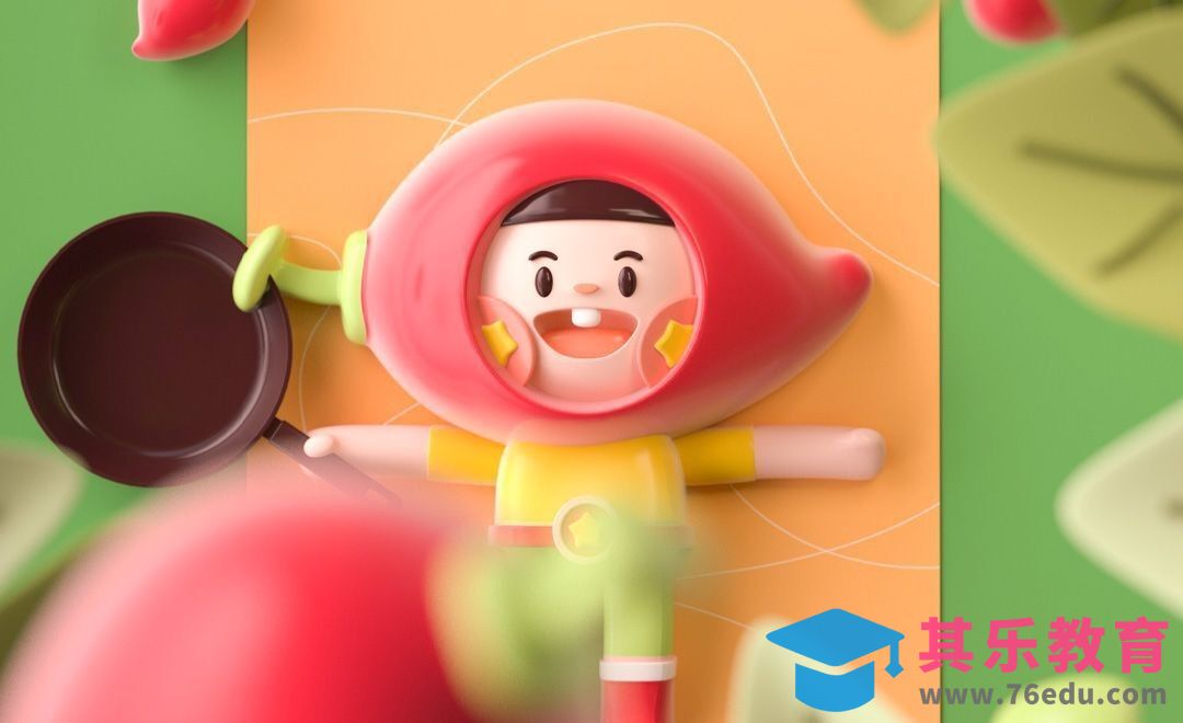 C4D-卡通IP形象设计-草图绘制[虎课网C4D设计视频教程][产品数码建模MP4教程全集 ]-第1张图片-我要自学网