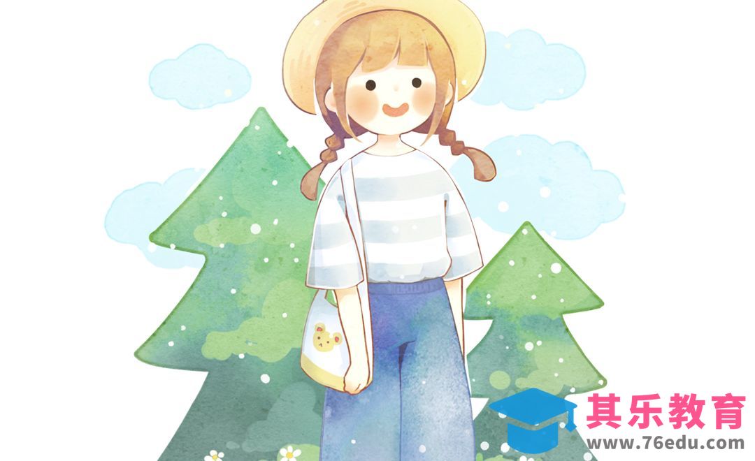 SAI+PS-板绘-可爱小清新风格插画[虎课网绘画插画视频教程][ipad商业插画MP4教程全集 ]-第1张图片-我要自学网