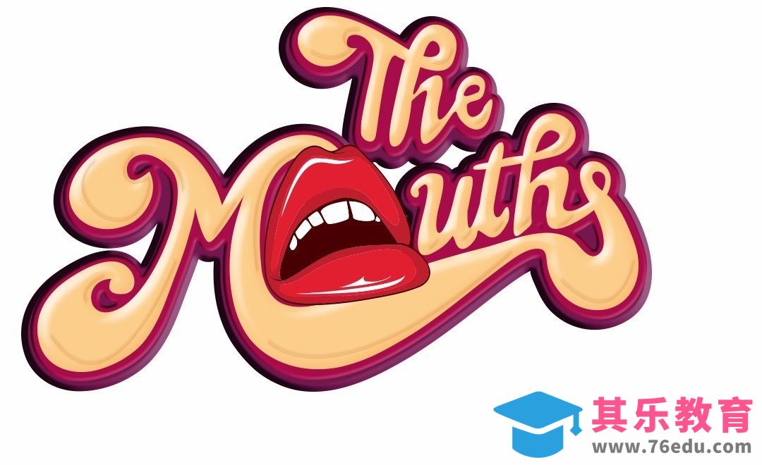 AI+PS-The Mouths[虎课网平面设计视频教程][字体设计教程MP4高清全集 ]-第1张图片-我要自学网