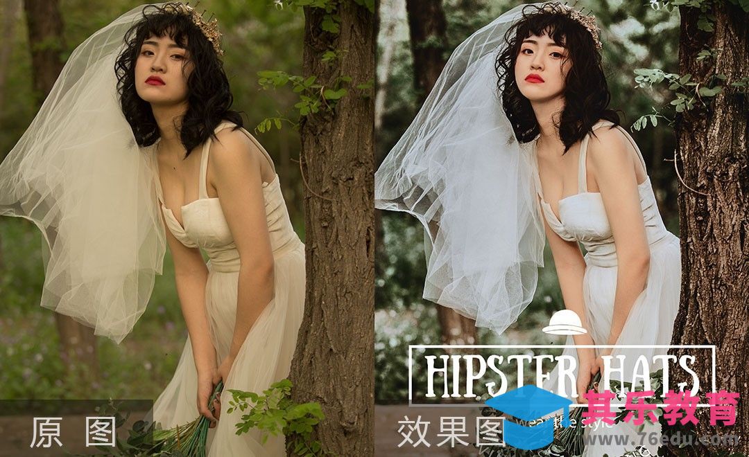 PS-森系婚纱批量调色讲解[虎课网手机摄影入门视频教程][MP4产品摄影教程全集 ]-第1张图片-我要自学网