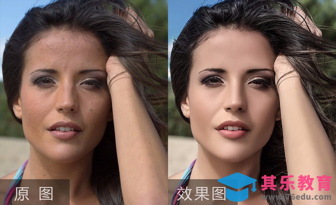 PS-客片人像高效画笔磨皮[虎课网手机摄影入门视频教程][MP4产品摄影教程全集 ]-第1张图片-我要自学网