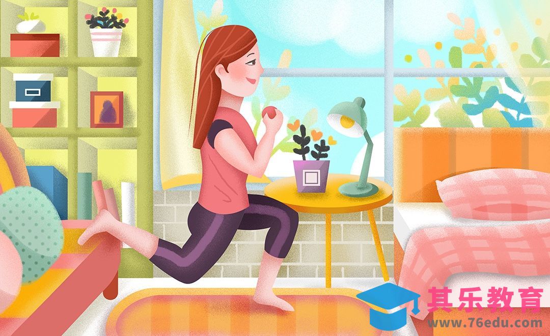 PS-板绘插画-运动女孩插画[虎课网绘画插画视频教程][ipad商业插画MP4教程全集 ]-第1张图片-我要自学网