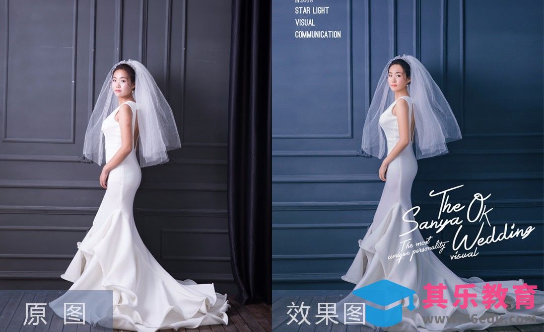 PS-婚纱影棚色调校正方法[虎课网手机摄影入门视频教程][MP4产品摄影教程全集 ]-第1张图片-我要自学网