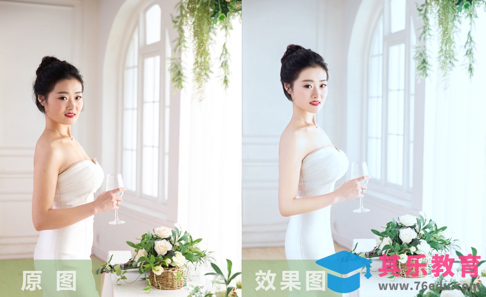 PS-影楼韩式婚纱人像修图[虎课网手机摄影入门视频教程][MP4产品摄影教程全集 ]-第1张图片-我要自学网