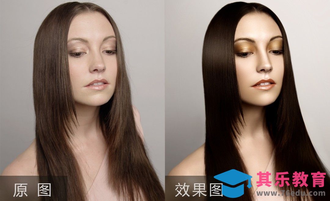 PS-精致妆容发型精修[虎课网手机摄影入门视频教程][MP4产品摄影教程全集 ]-第1张图片-我要自学网