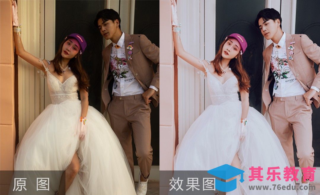 PS-婚纱的干净色调理解[虎课网手机摄影入门视频教程][MP4产品摄影教程全集 ]-第1张图片-我要自学网