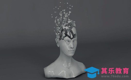 C4D-人像破碎效果[虎课网C4D设计视频教程][产品数码建模MP4教程全集 ]-第1张图片-我要自学网