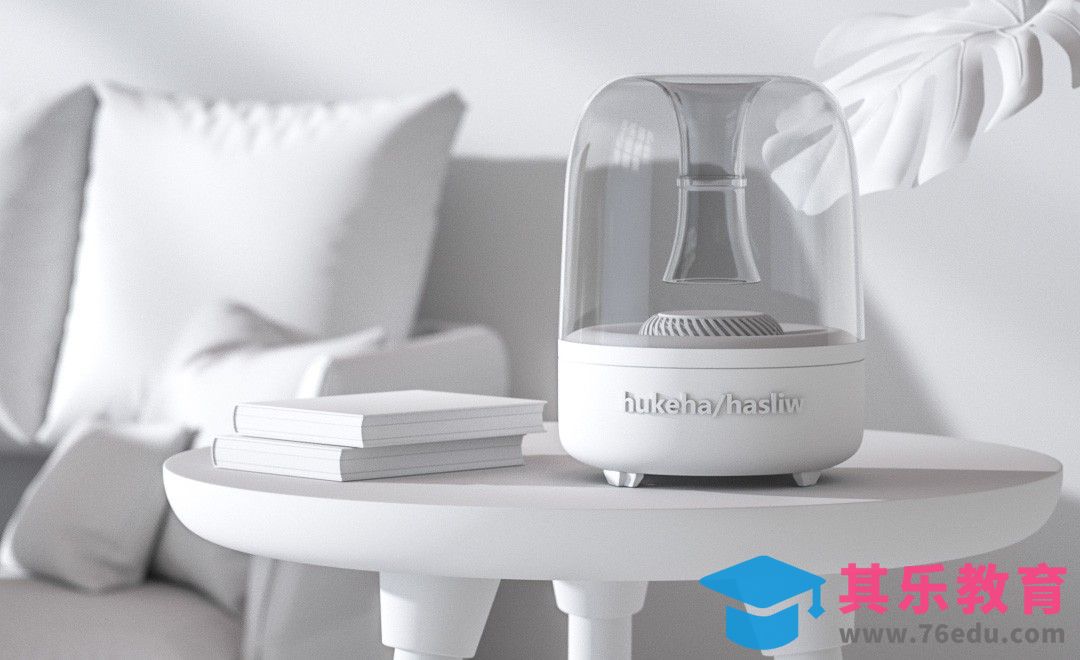 C4D-建模-智能音箱案例[虎课网C4D设计视频教程][产品数码建模MP4教程全集 ]-第1张图片-我要自学网