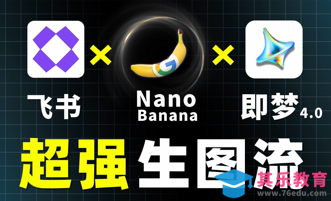 邪修AI生图：飞书多维表 x Nano Banana，批量出图新玩法！[虎课网AICG人工智能视频教程][MP4高清全集 ]-第1张图片-我要自学网