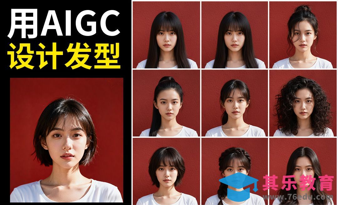 Banana修图-快速设计人物发型[虎课网AICG人工智能视频教程][MP4高清全集 ]-第1张图片-我要自学网