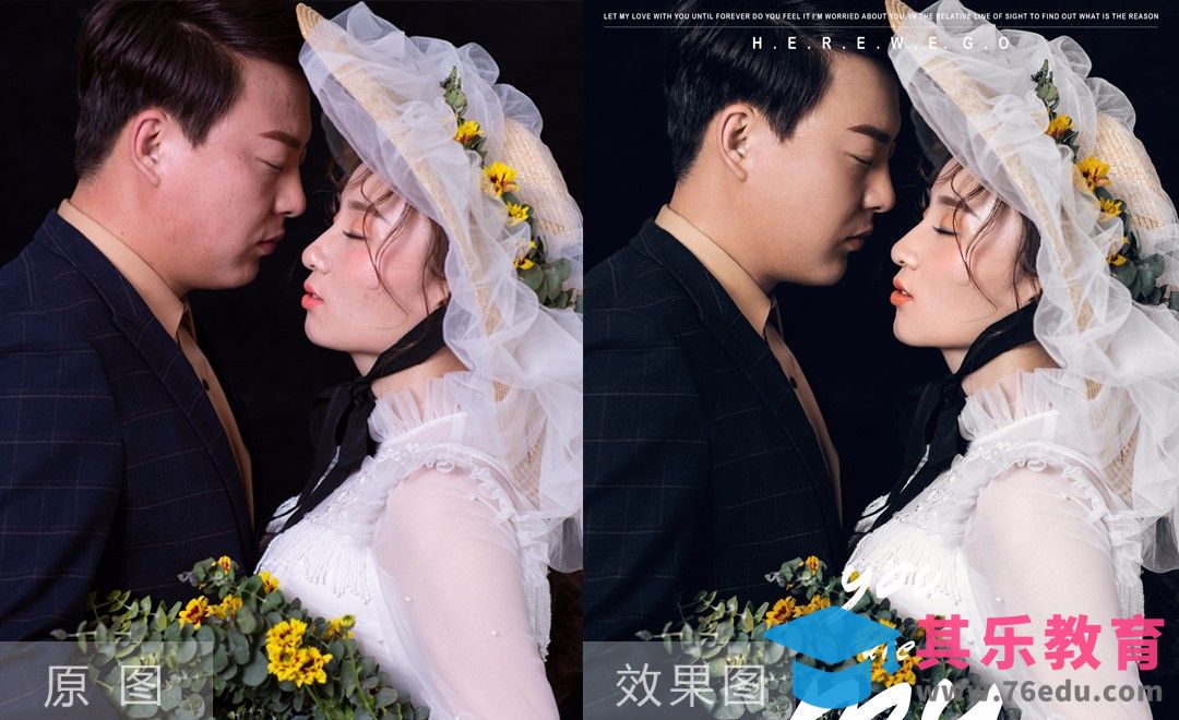 PS－婚纱调色分析及修图详解[虎课网手机摄影入门视频教程][MP4产品摄影教程全集 ]-第1张图片-我要自学网