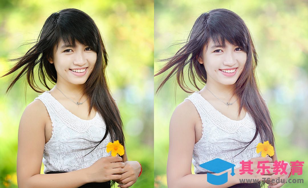 PS-如何利用滤镜调出人物小清新颜色[虎课网手机摄影入门视频教程][MP4产品摄影教程全集 ]-第1张图片-我要自学网