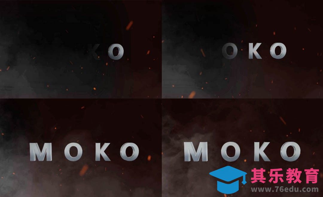 AE-立体文字特效[虎课网影视动画制作视频教程][MP4影视拍摄教程全集 ]-第1张图片-我要自学网