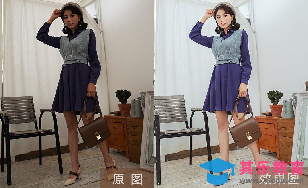 PS-淘宝秋冬裙装摄影后期修图[虎课网手机摄影入门视频教程][MP4产品摄影教程全集 ]-第1张图片-我要自学网