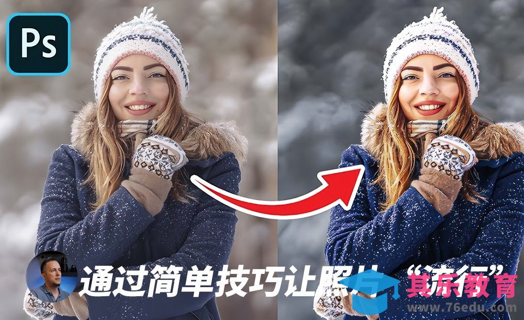 PS-通过这个简单的技巧让您的照片“流行”[虎课网最新视频教程][免费高清MP4教程全集 ]-第1张图片-我要自学网