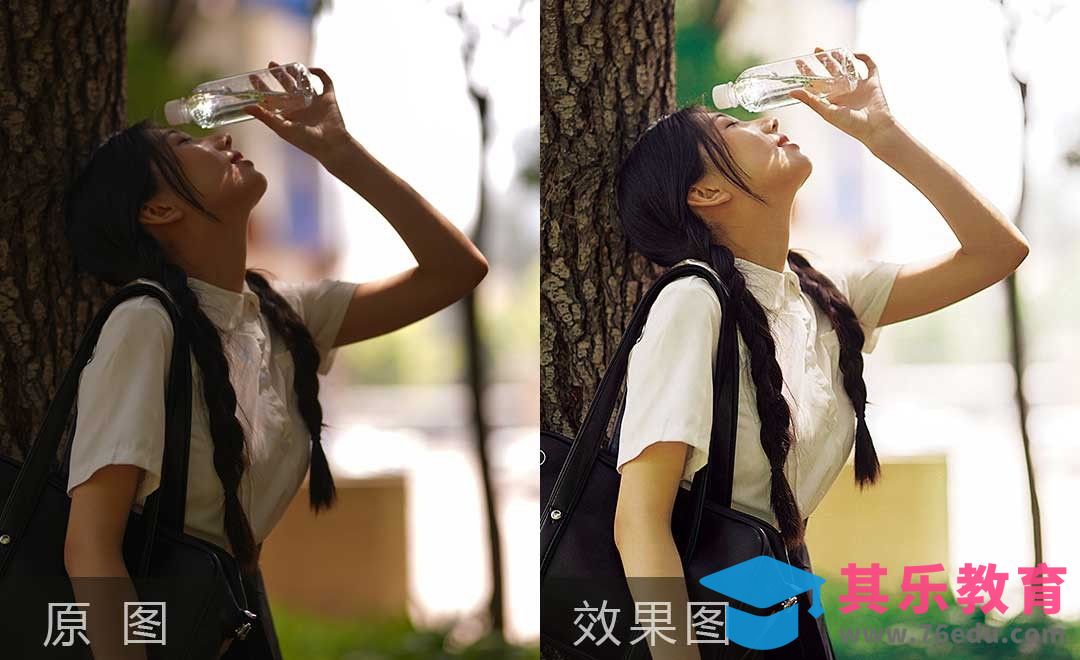 PS-附中校服JK人像精修[虎课网手机摄影入门视频教程][MP4产品摄影教程全集 ]-第1张图片-我要自学网