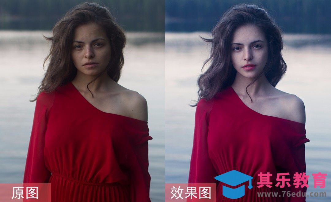 PS-普通女孩照片变网红精修[虎课网手机摄影入门视频教程][MP4产品摄影教程全集 ]-第1张图片-我要自学网